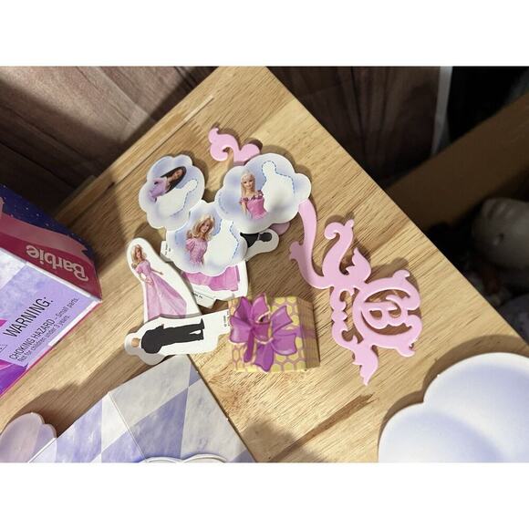 Barbie Enchanted Ball 3-D Board Game Mattel 1998 Dates Dreams Dances - Picture 8 of 8